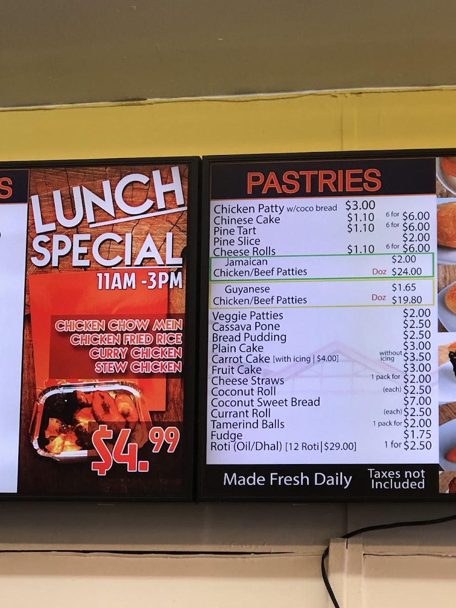 Sybil's Bakery & Restaurant Photo Menu 7