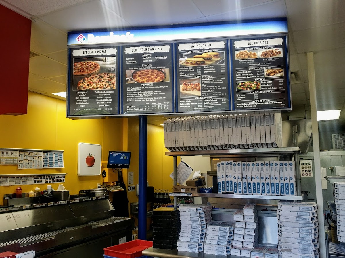 Domino's Pizza Photo Menu 3