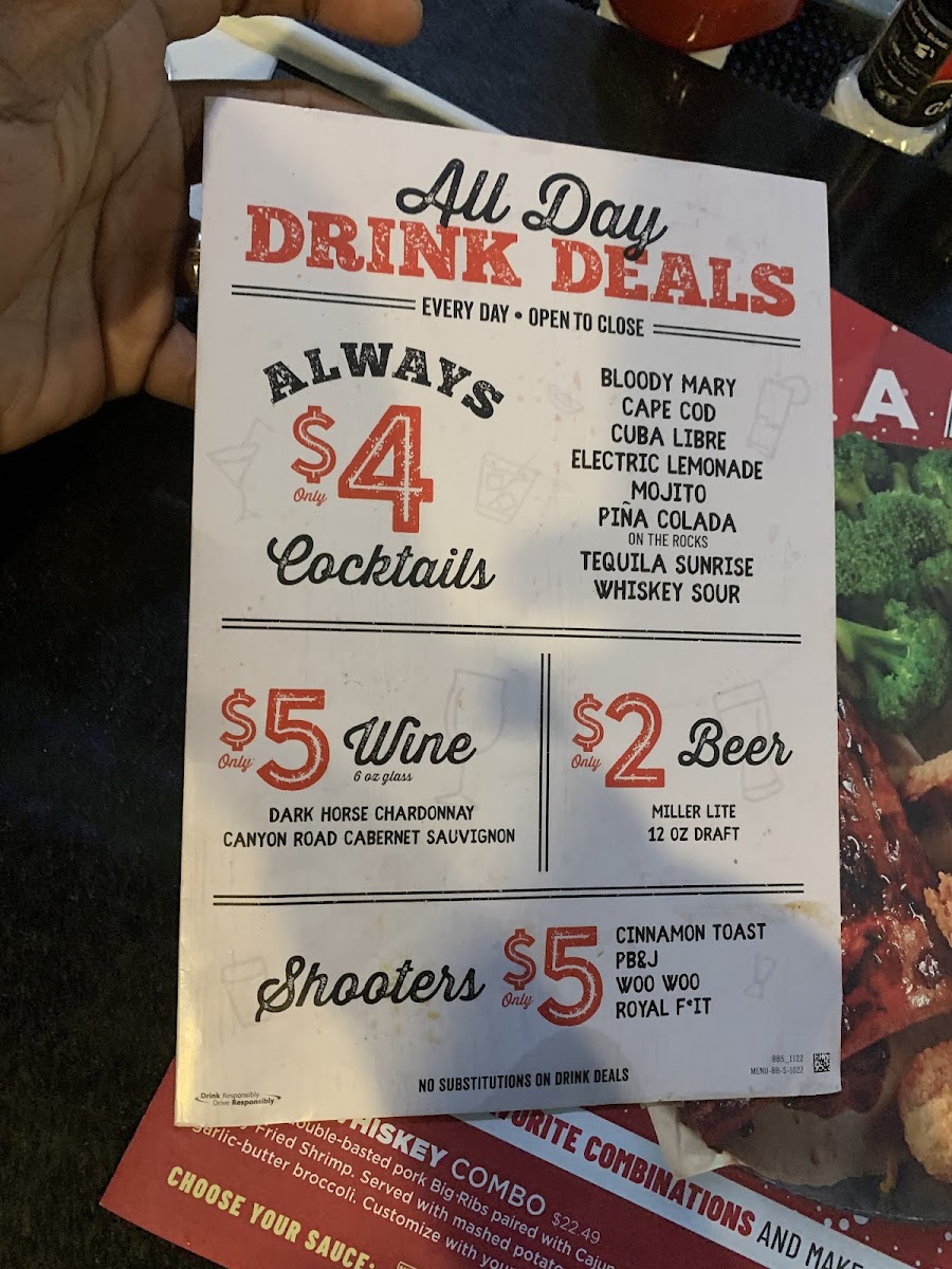 TGI Fridays Photo Menu 10