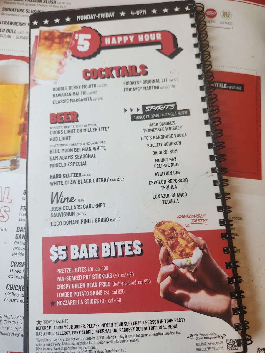 TGI Fridays Photo Menu 6