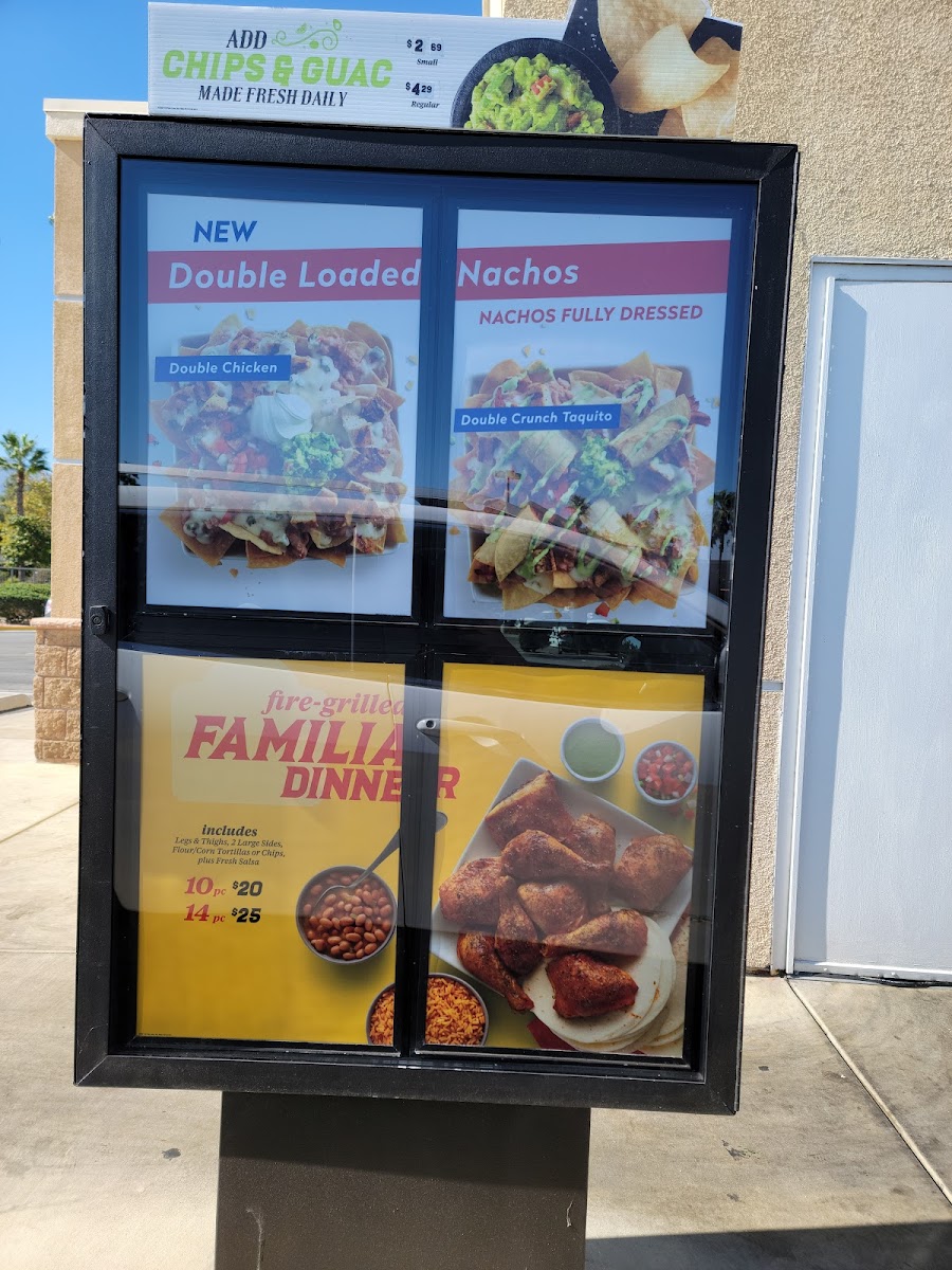 El Pollo Loco Photo Menu 1