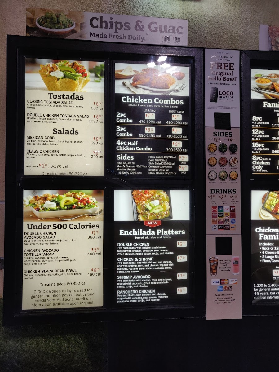 El Pollo Loco Photo Menu 3