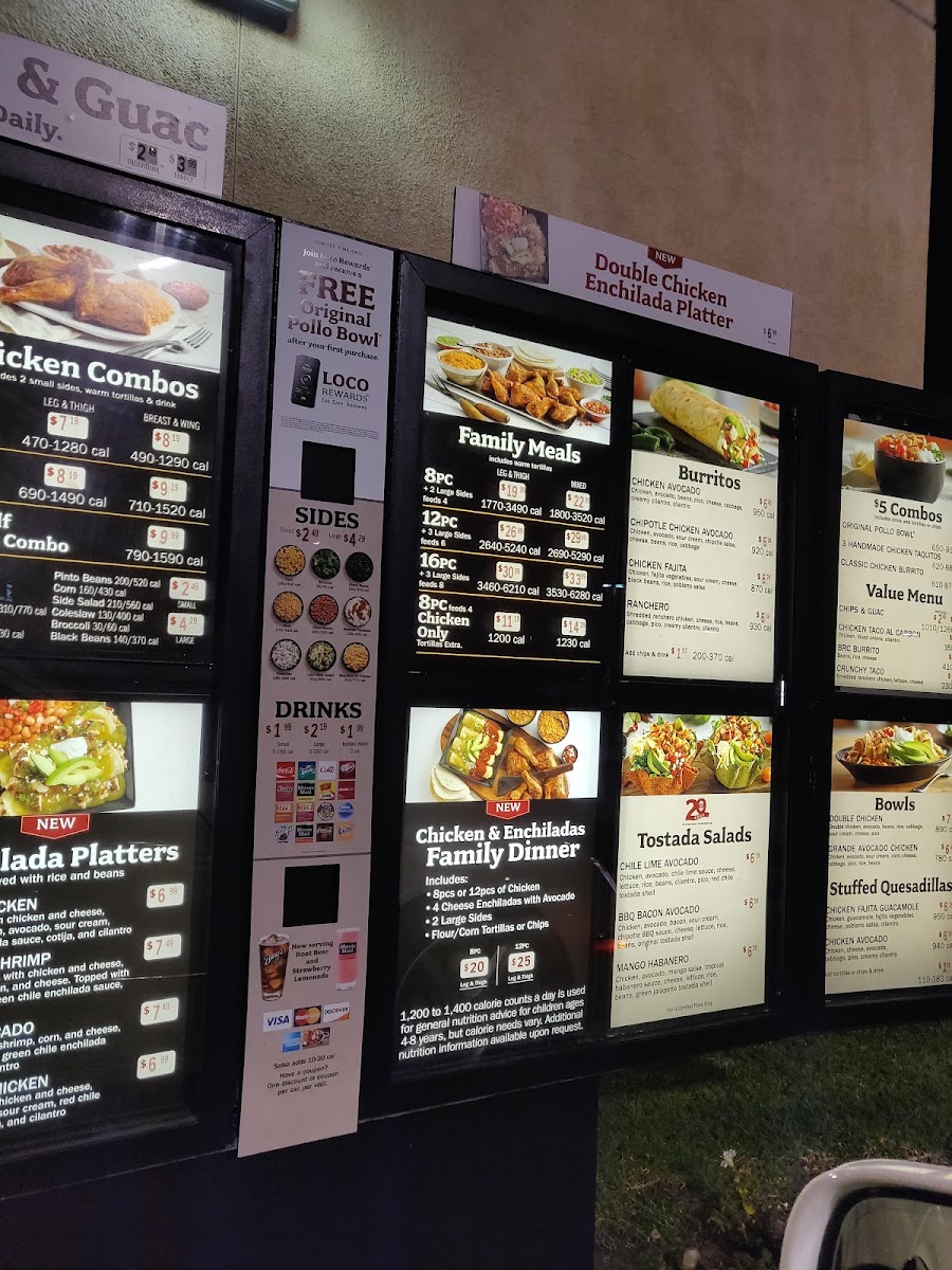 El Pollo Loco Photo Menu 4