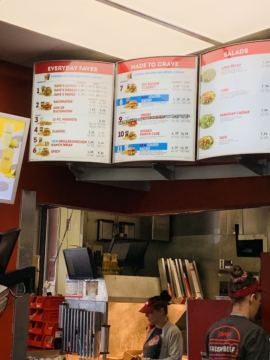 Wendy's Photo Menu 2