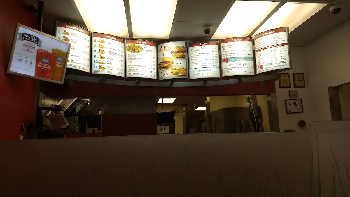 Wendy's Photo Menu 4