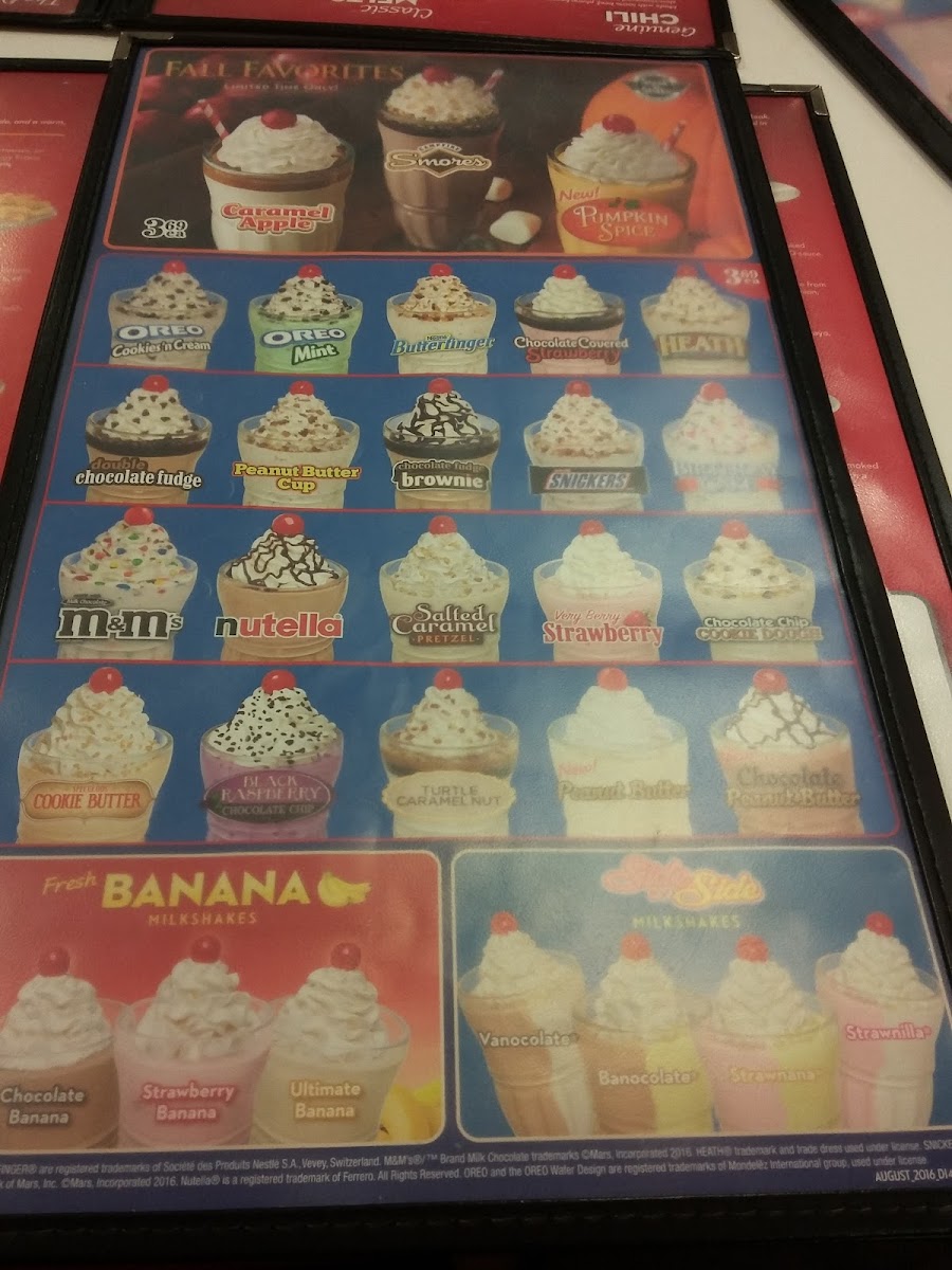 Steak 'n Shake Photo Menu 8