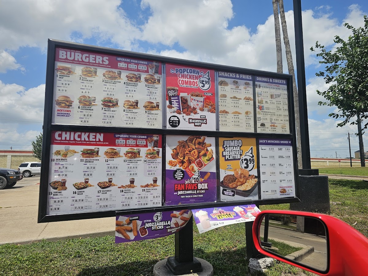 Jack in the Box Photo Menu 2