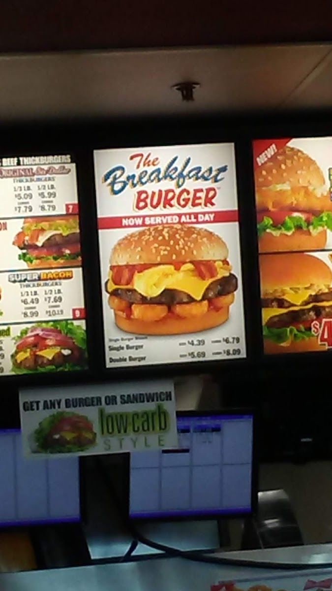Carl's Jr. Photo Menu 1