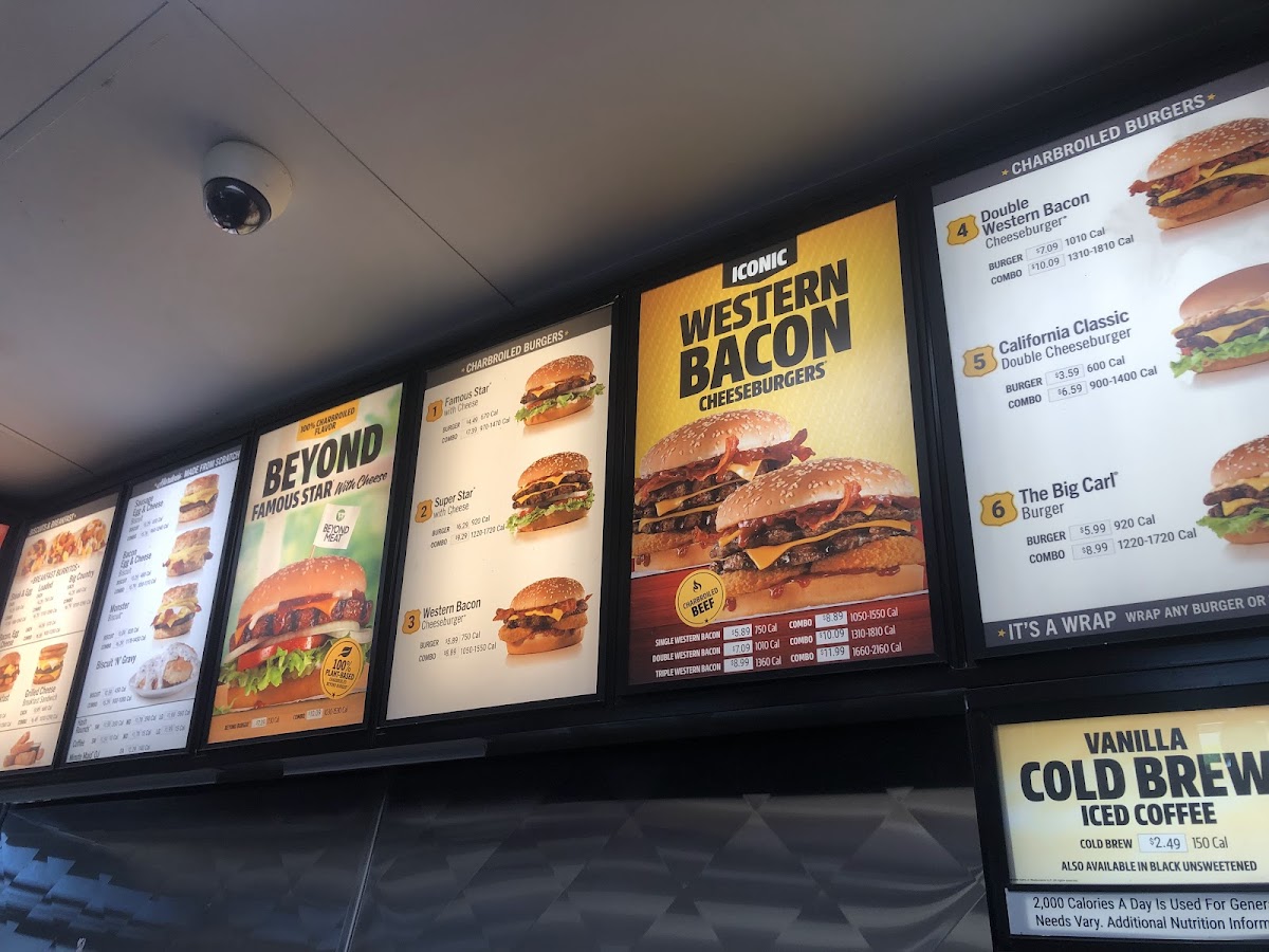 Carl's Jr. Photo Menu 3