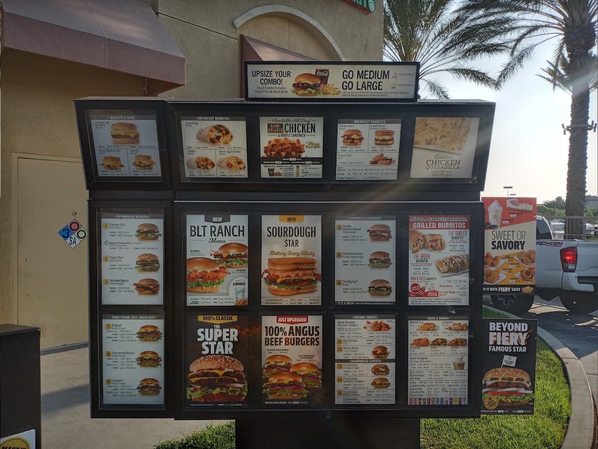 Carl's Jr. Photo Menu 6