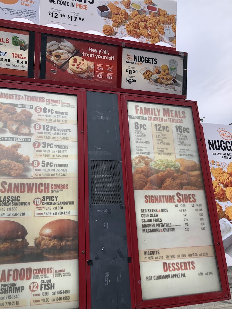 Popeyes Louisiana Kitchen Photo Menu 4