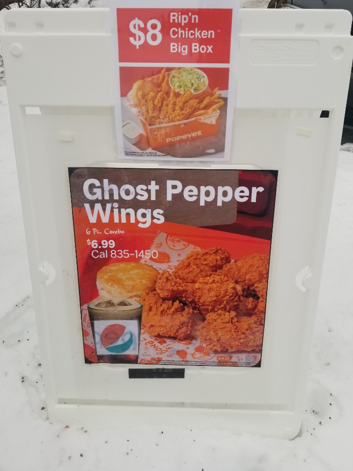 Popeyes Louisiana Kitchen Photo Menu 6