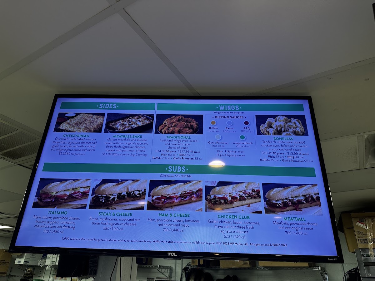Marco's Pizza Photo Menu 2