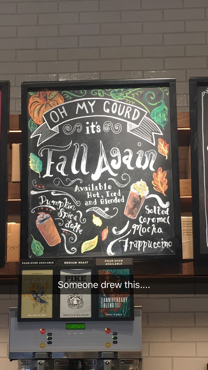 Starbucks Photo Menu 1