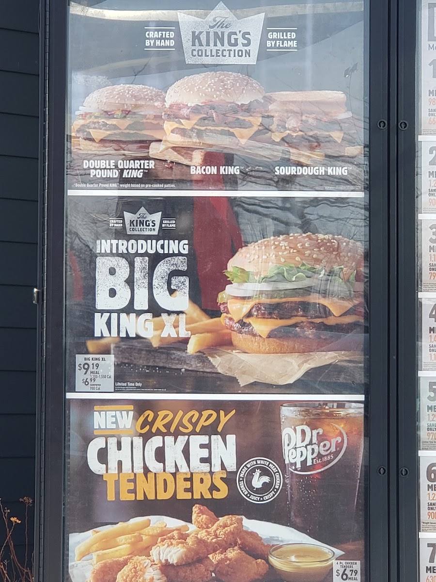 Burger King Photo Menu 3
