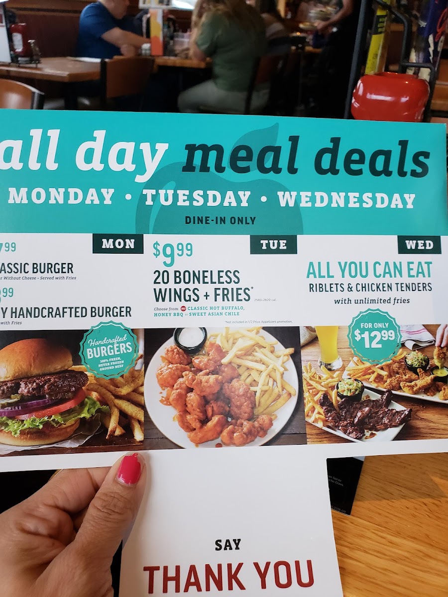 Applebee's Grill + Bar Photo Menu 10