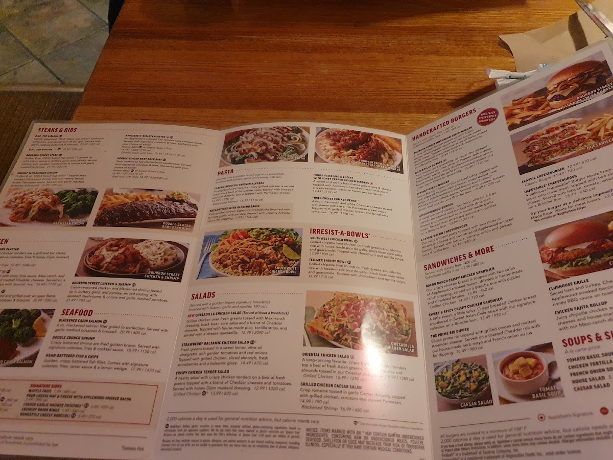 Applebee's Grill + Bar Photo Menu 3