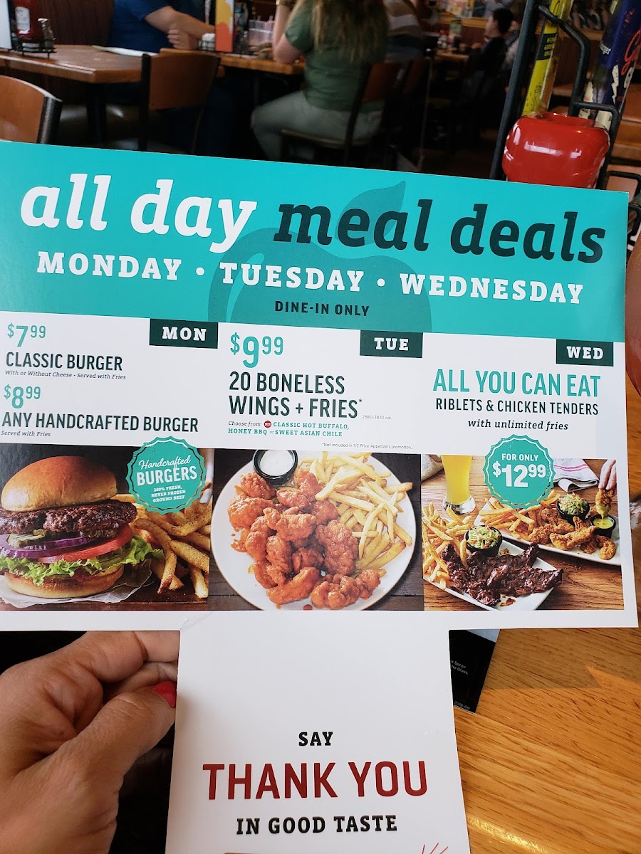 Applebee's Grill + Bar Photo Menu 5