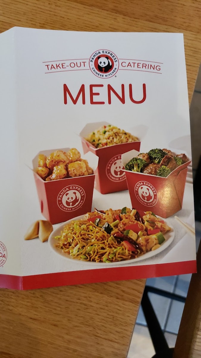 Panda Express Photo Menu 7