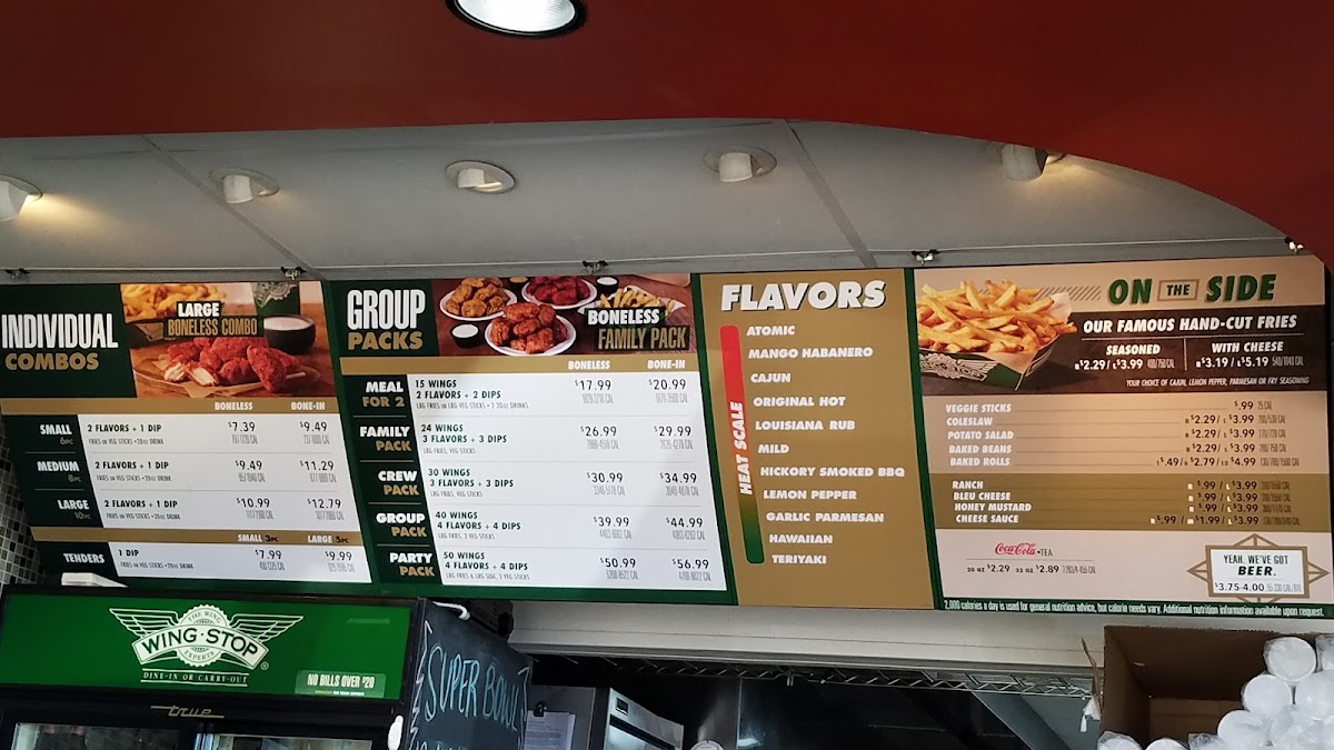 Wingstop Photo Menu 4