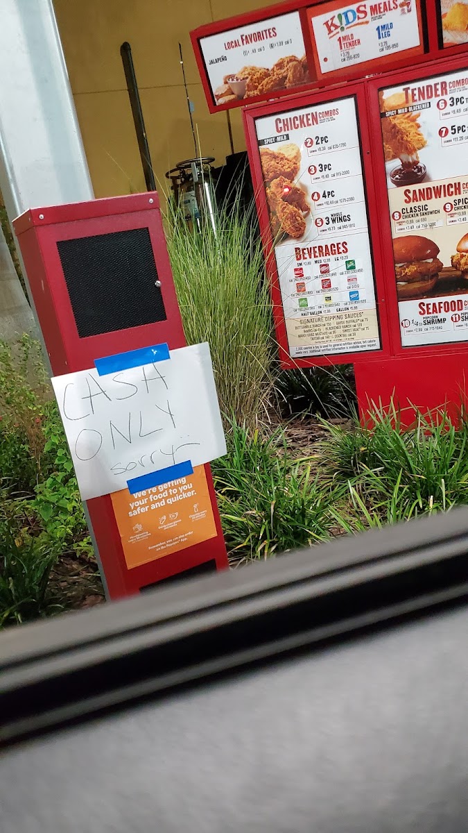 Popeyes Louisiana Kitchen Photo Menu 10