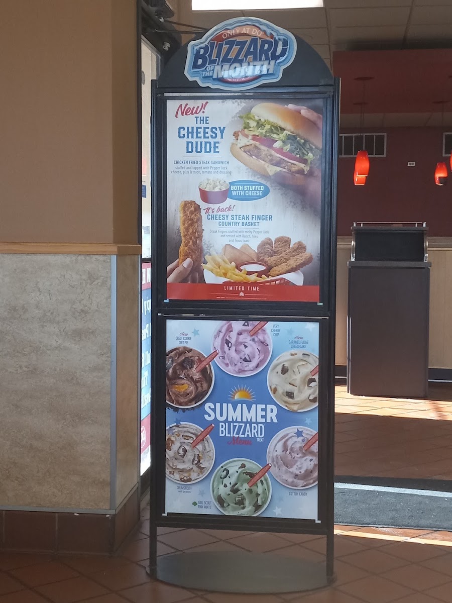 Dairy Queen Photo Menu 1
