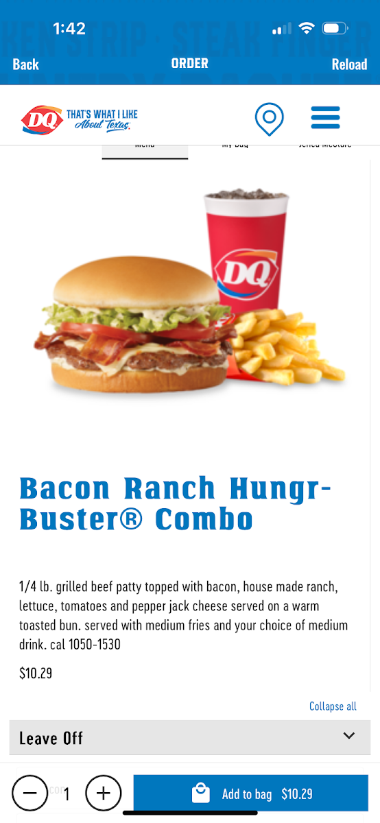 Dairy Queen Photo Menu 3