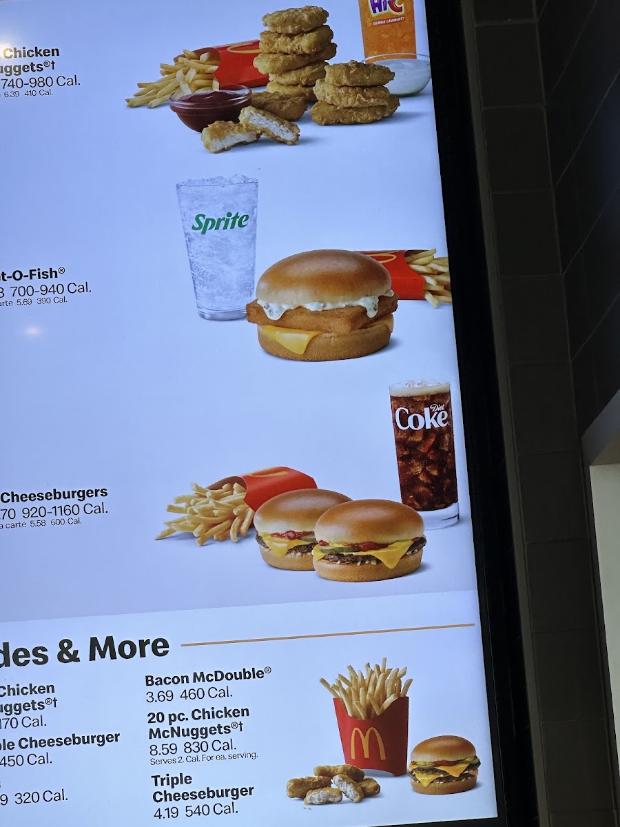 McDonald's Photo Menu 1