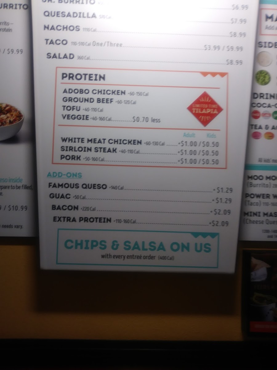 Moe's Southwest Grill Photo Menu 7