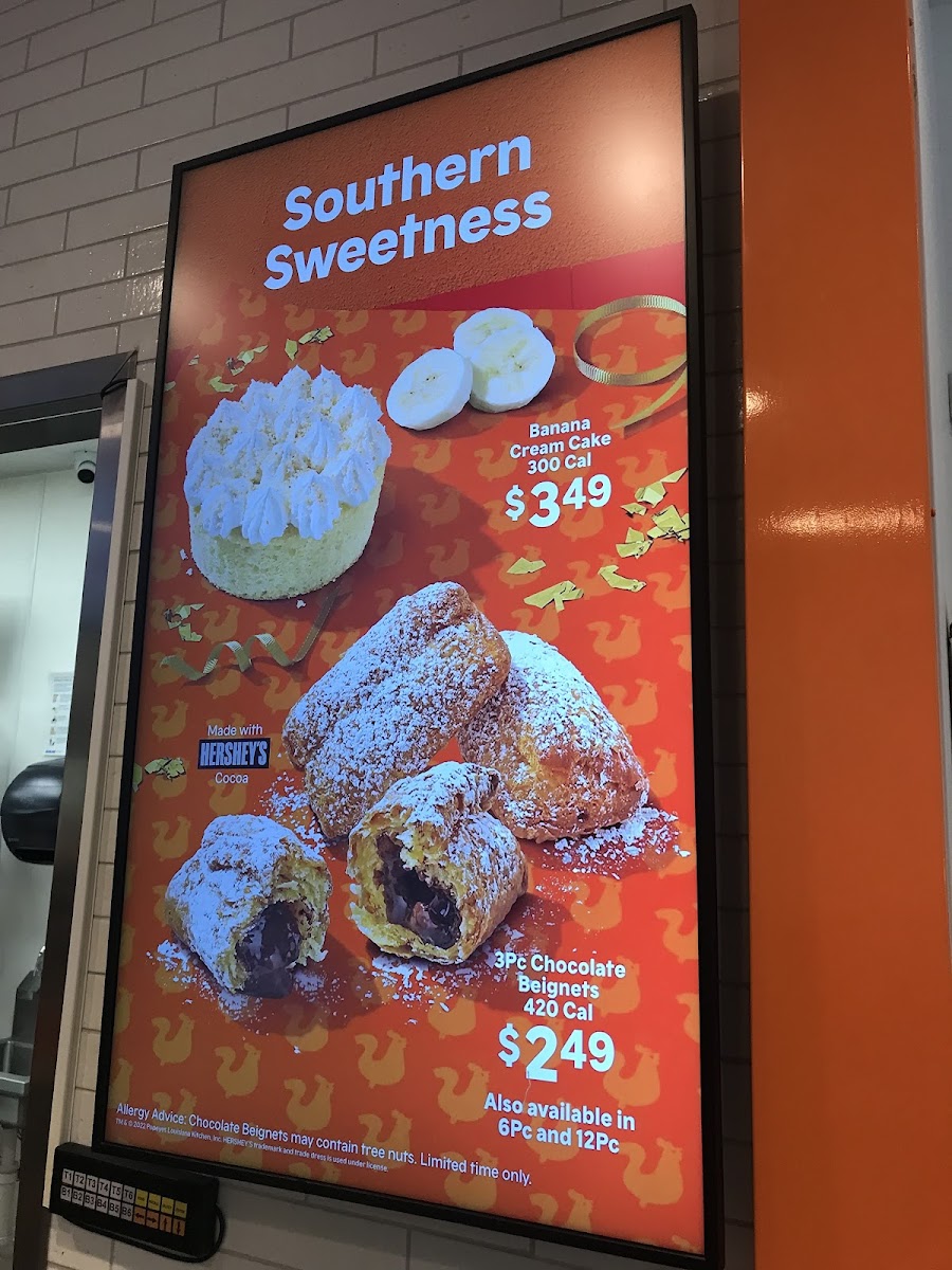 Popeyes Louisiana Kitchen Photo Menu 3