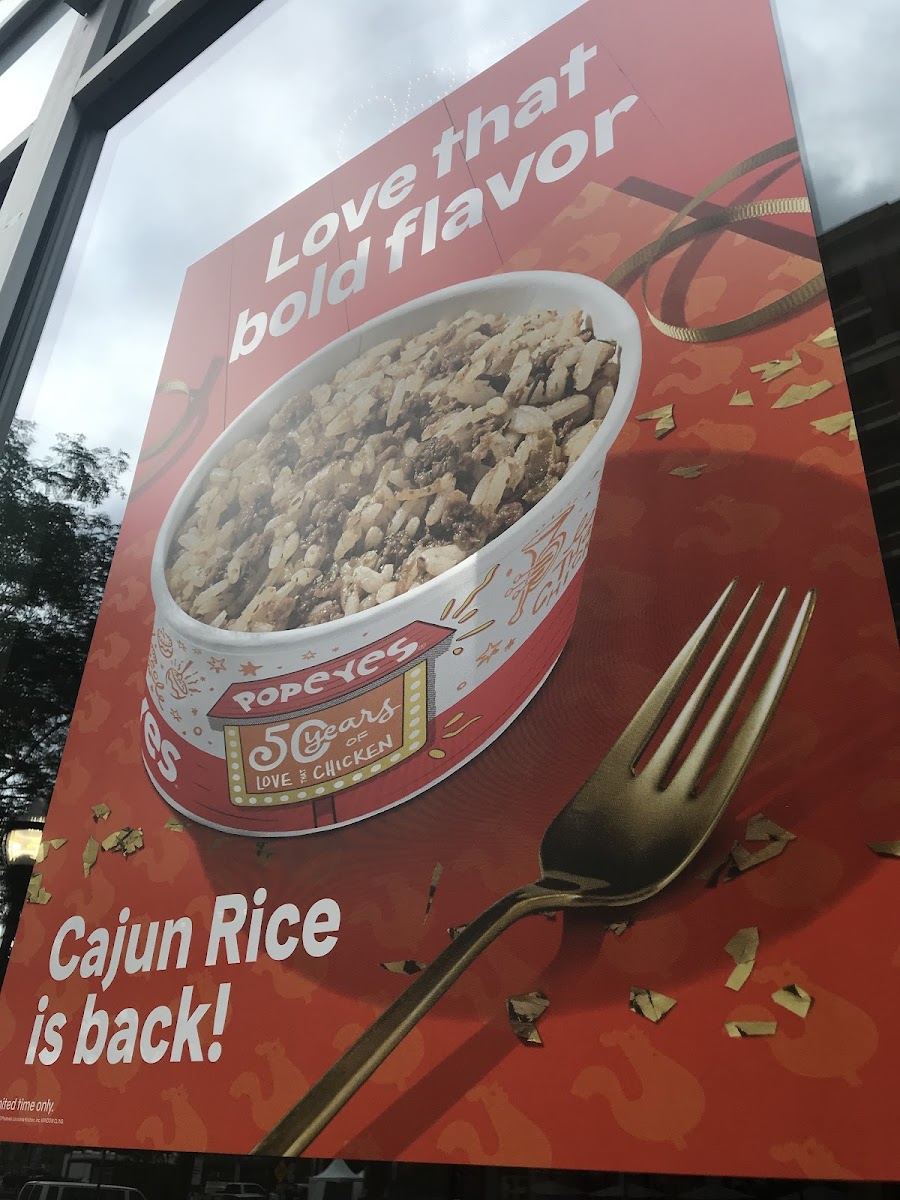Popeyes Louisiana Kitchen Photo Menu 4