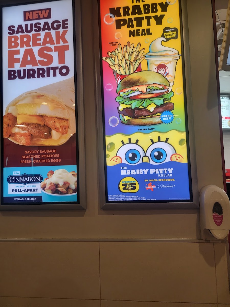 Wendy's Photo Menu 1