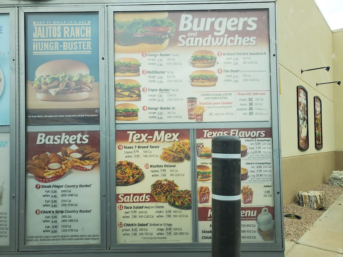 Dairy Queen Photo Menu 3