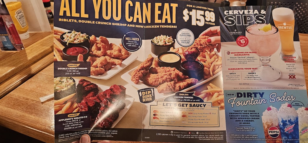 Applebee's Grill + Bar Photo Menu 5