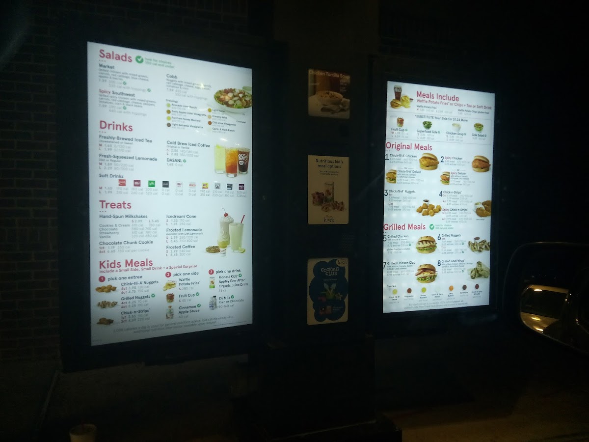 Chick-fil-A Photo Menu 2