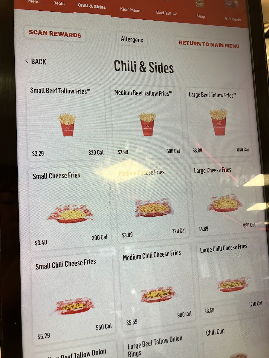 Steak 'n Shake Photo Menu 6