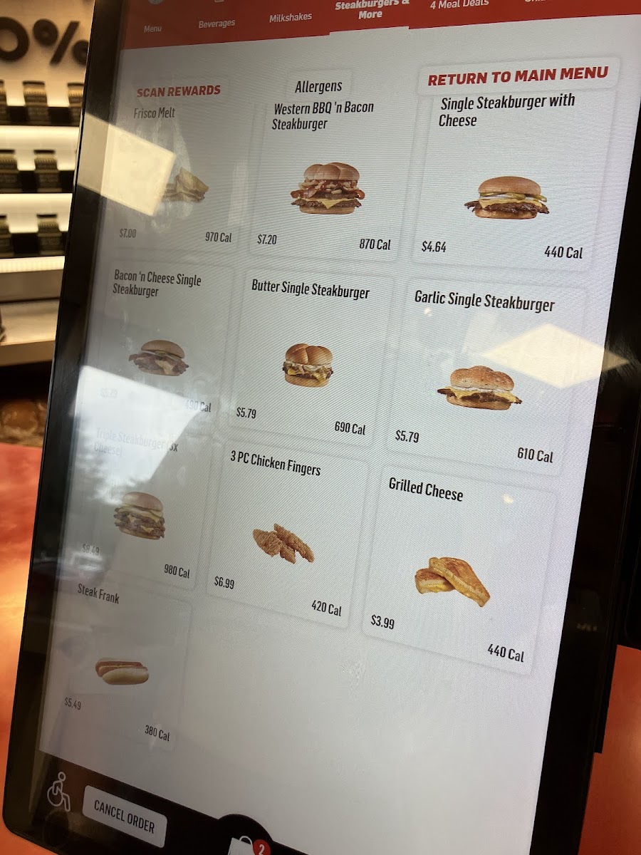 Steak 'n Shake Photo Menu 9