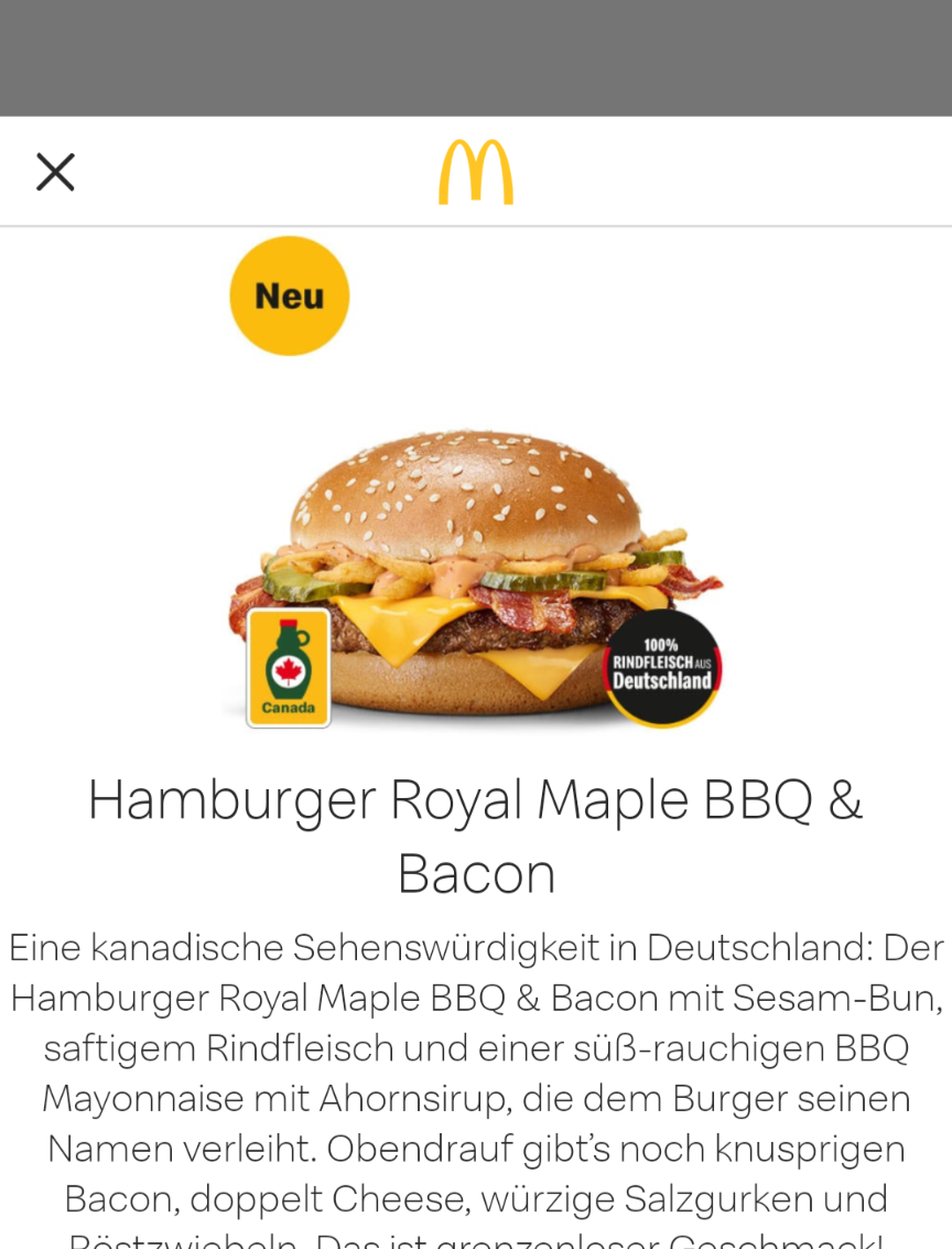 McDonald's Photo Menu 2