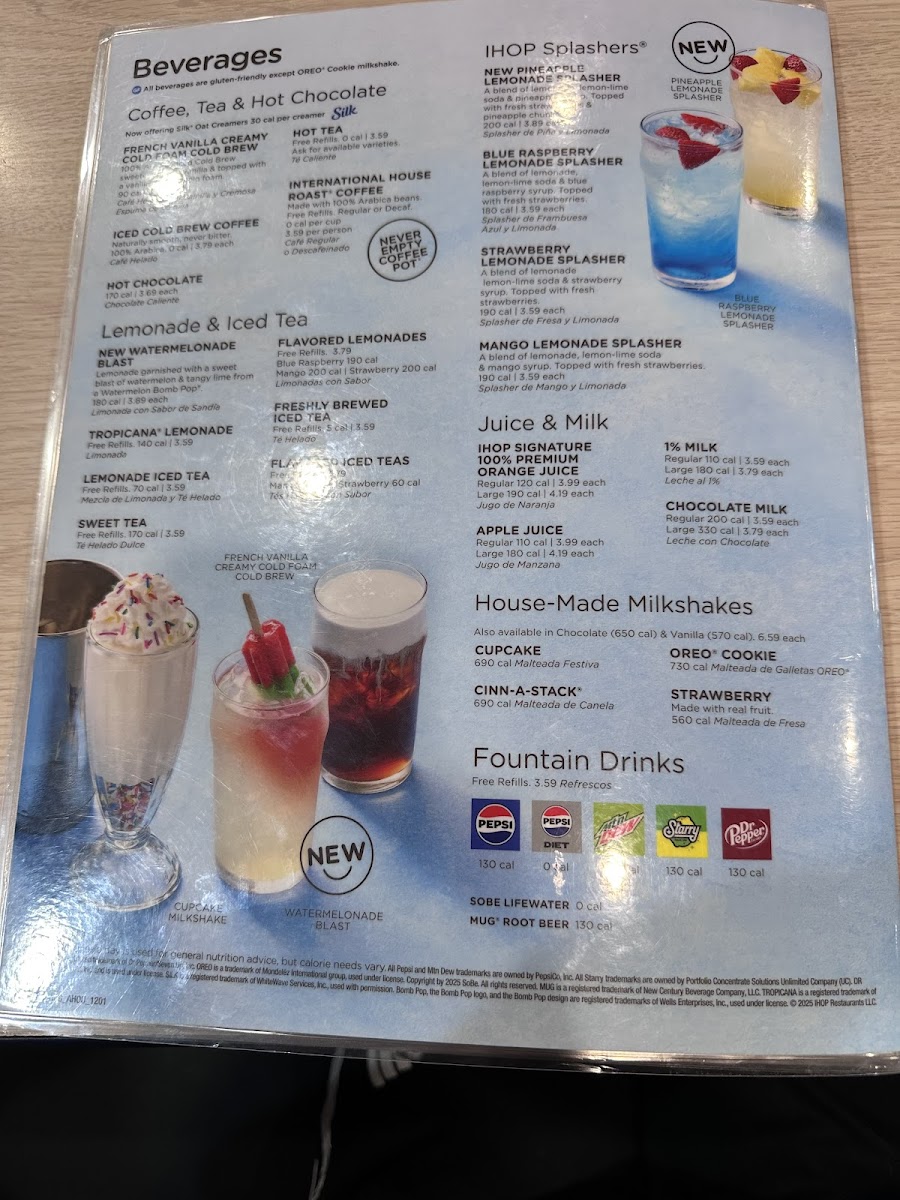 IHOP Photo Menu 3