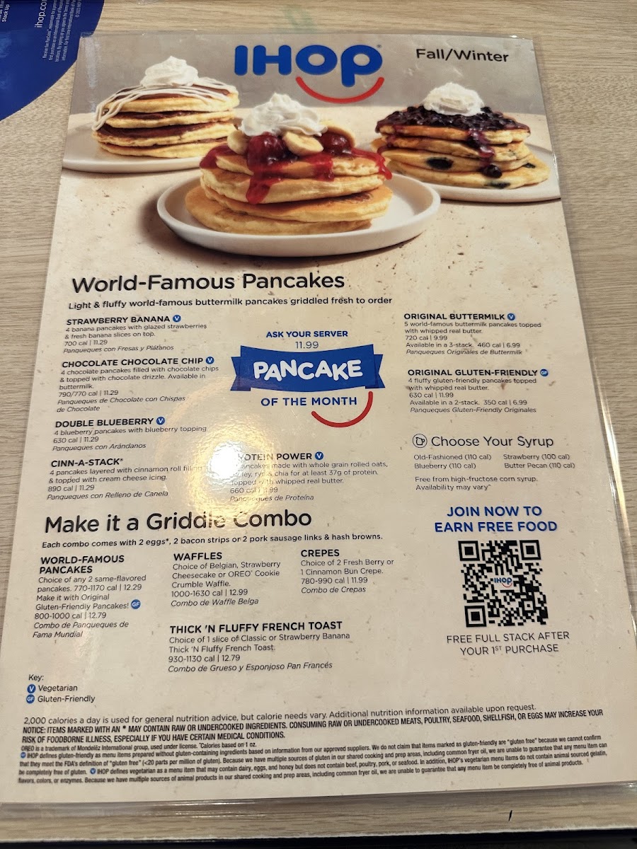 IHOP Photo Menu 4