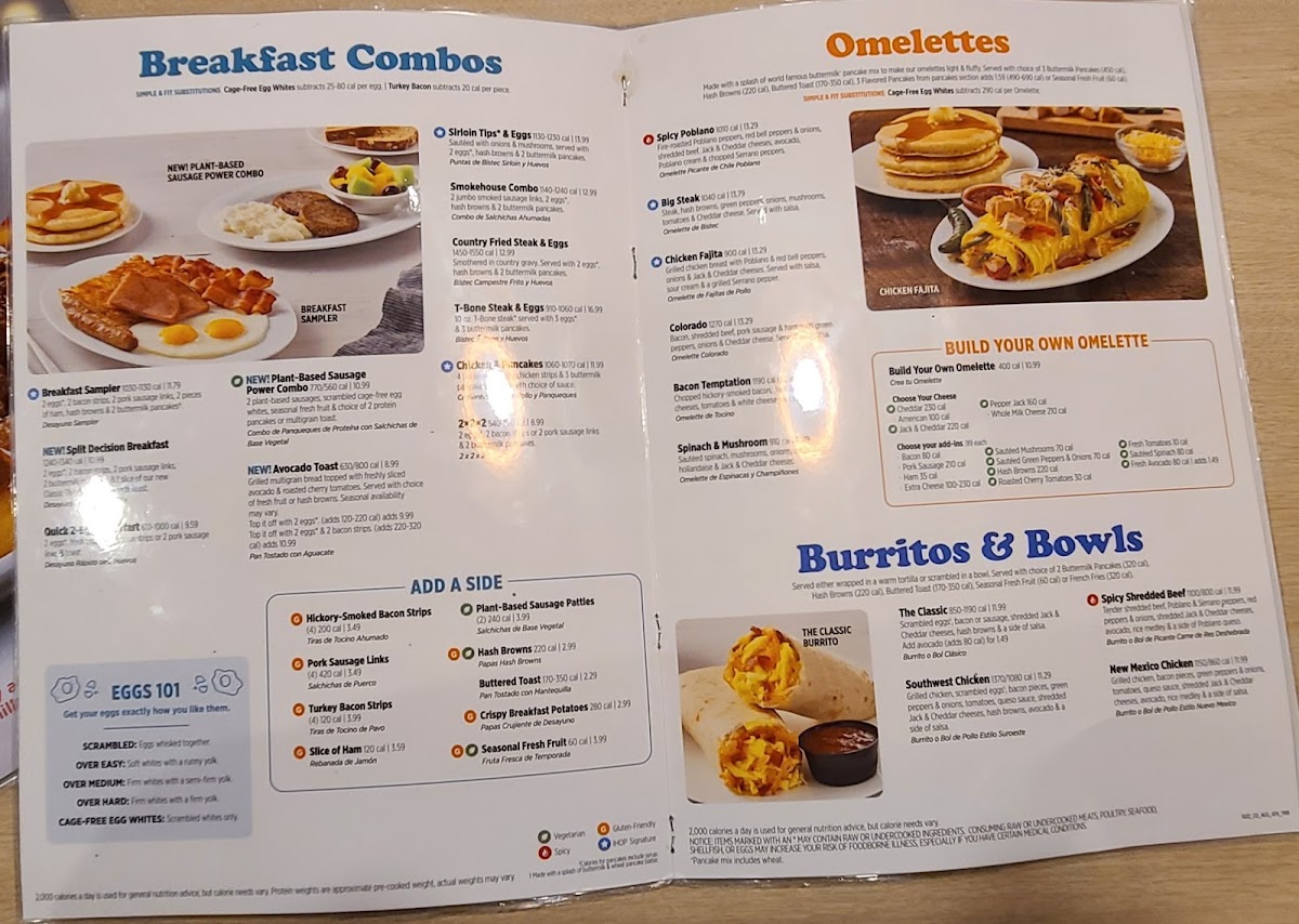 IHOP Photo Menu 7