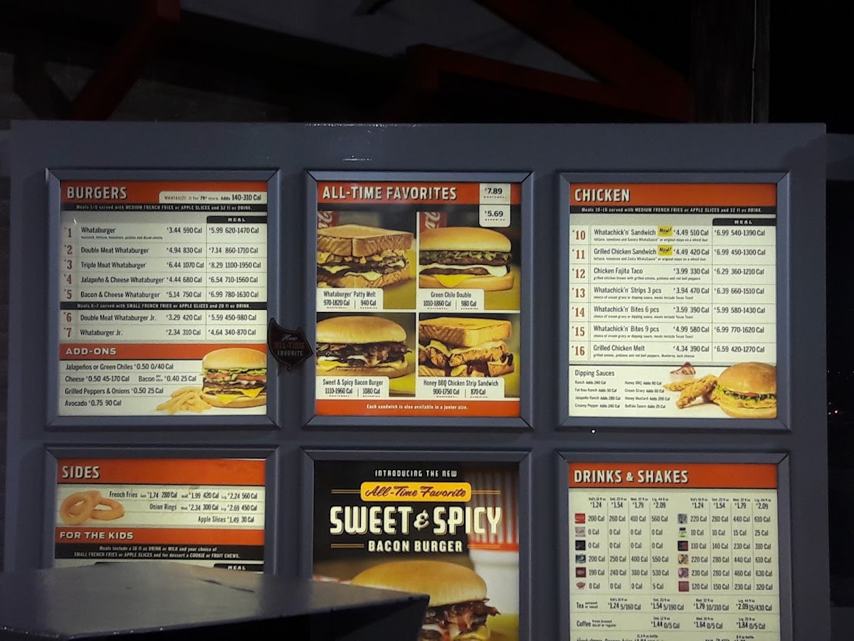 Whataburger Photo Menu 3