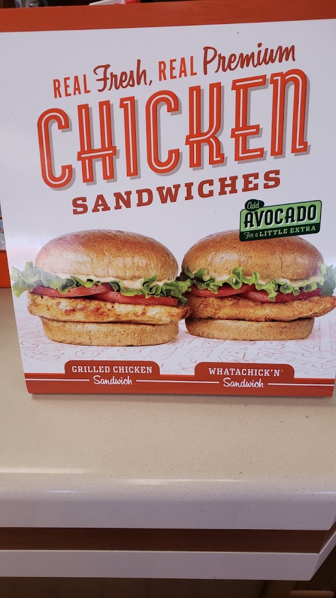 Whataburger Photo Menu 4