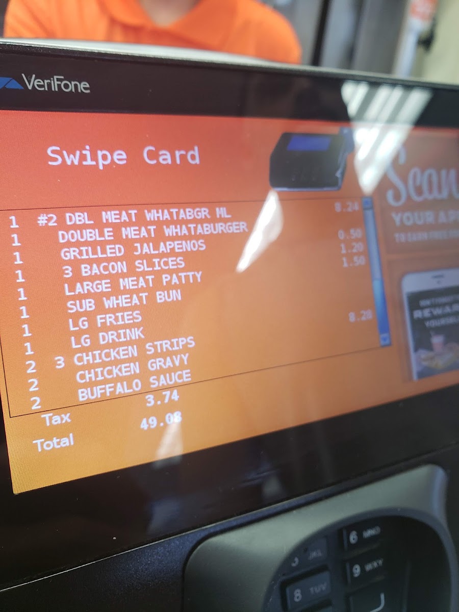 Whataburger Photo Menu 5