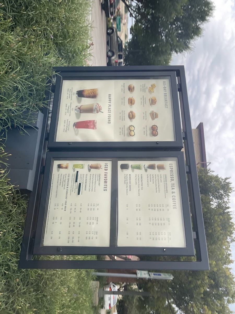 Starbucks Photo Menu 3