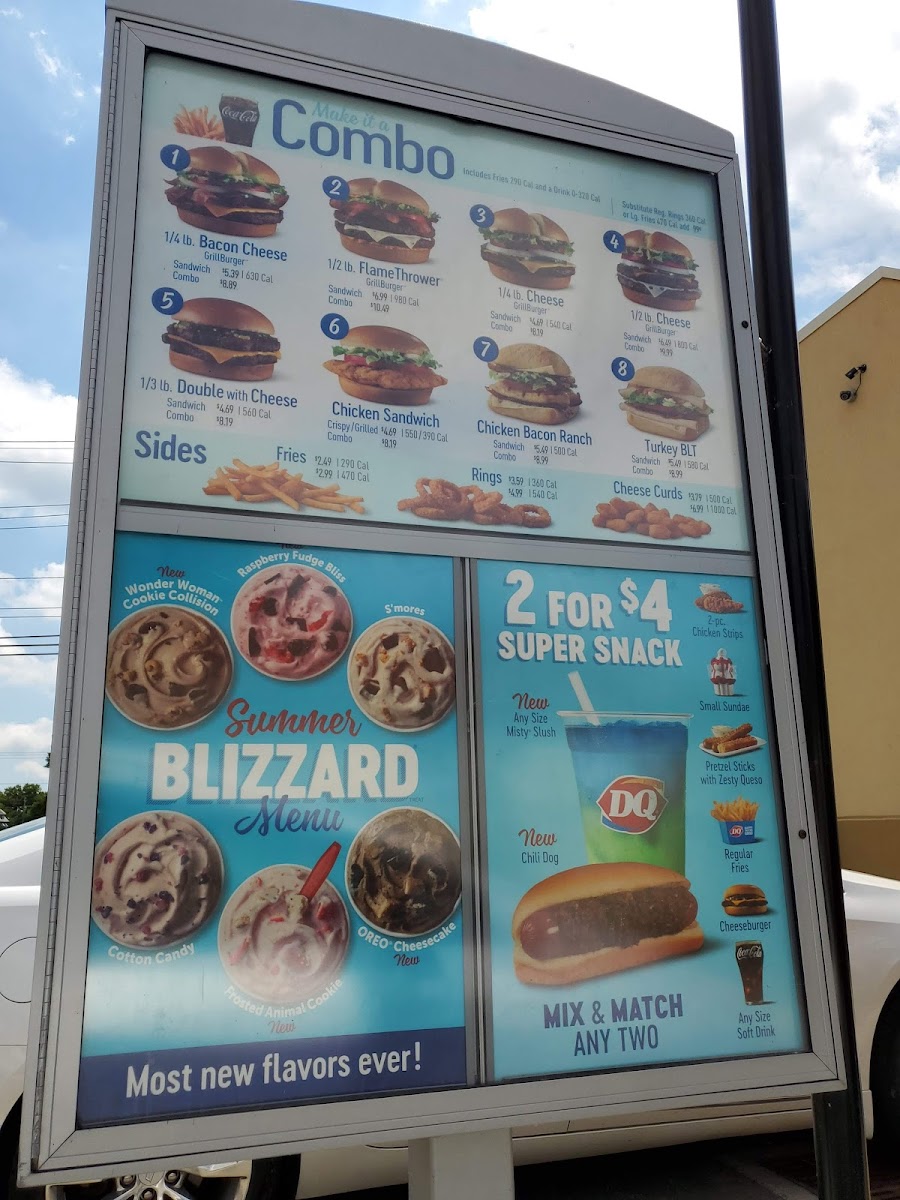 Dairy Queen Grill & Chill Photo Menu 2