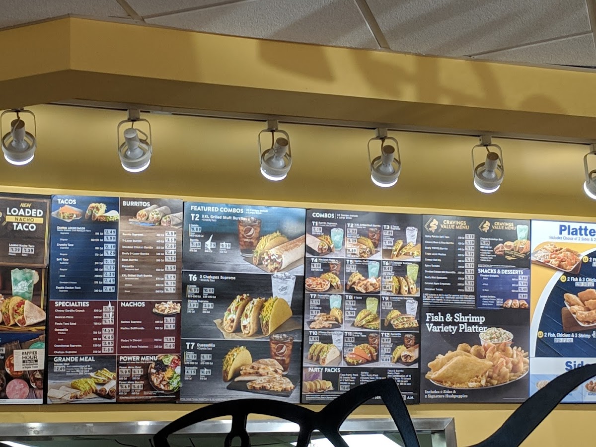 Taco Bell Photo Menu 2