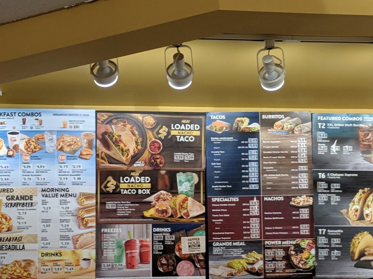 Taco Bell Photo Menu 4