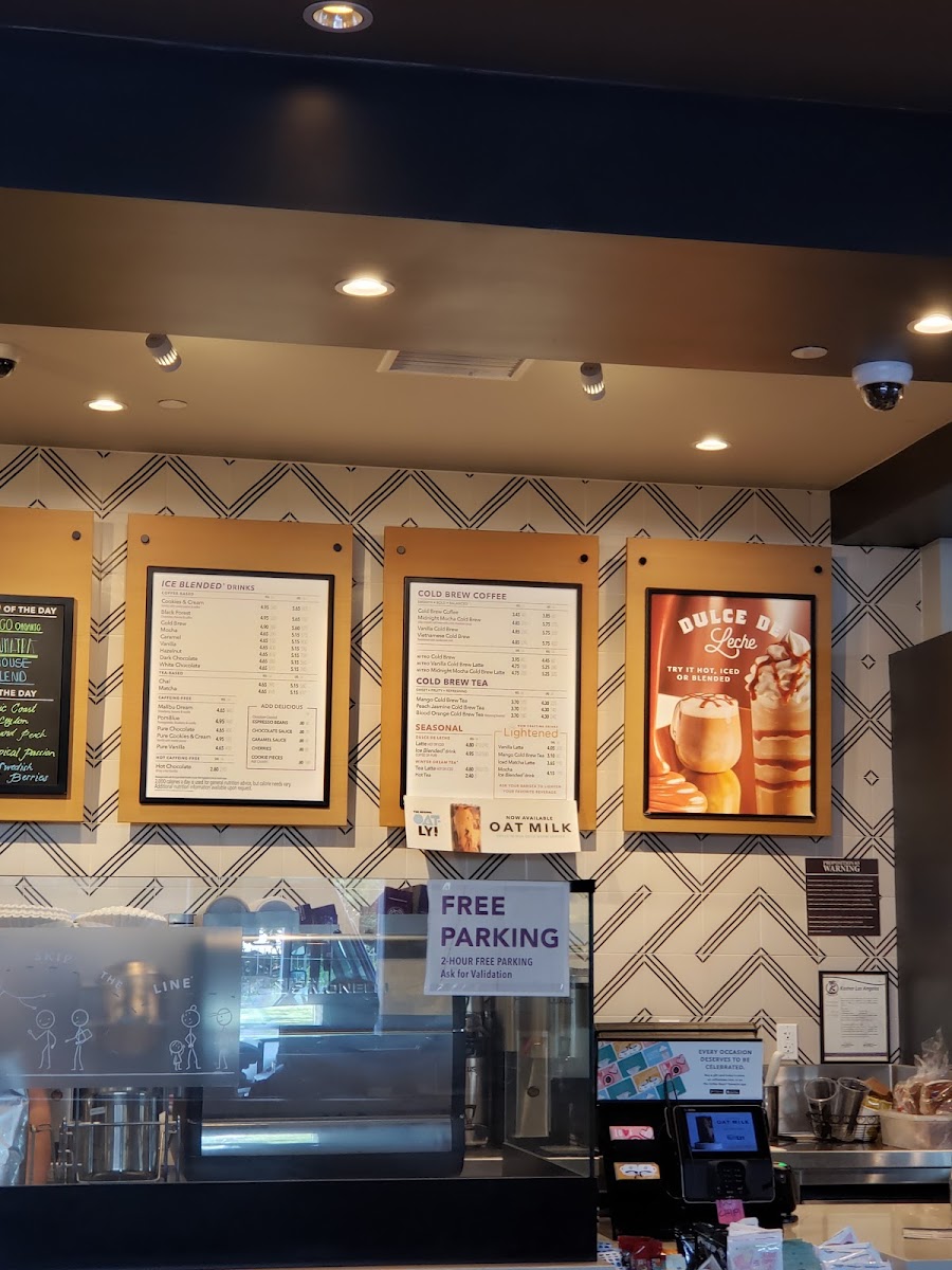 The Coffee Bean & Tea Leaf Photo Menu 1