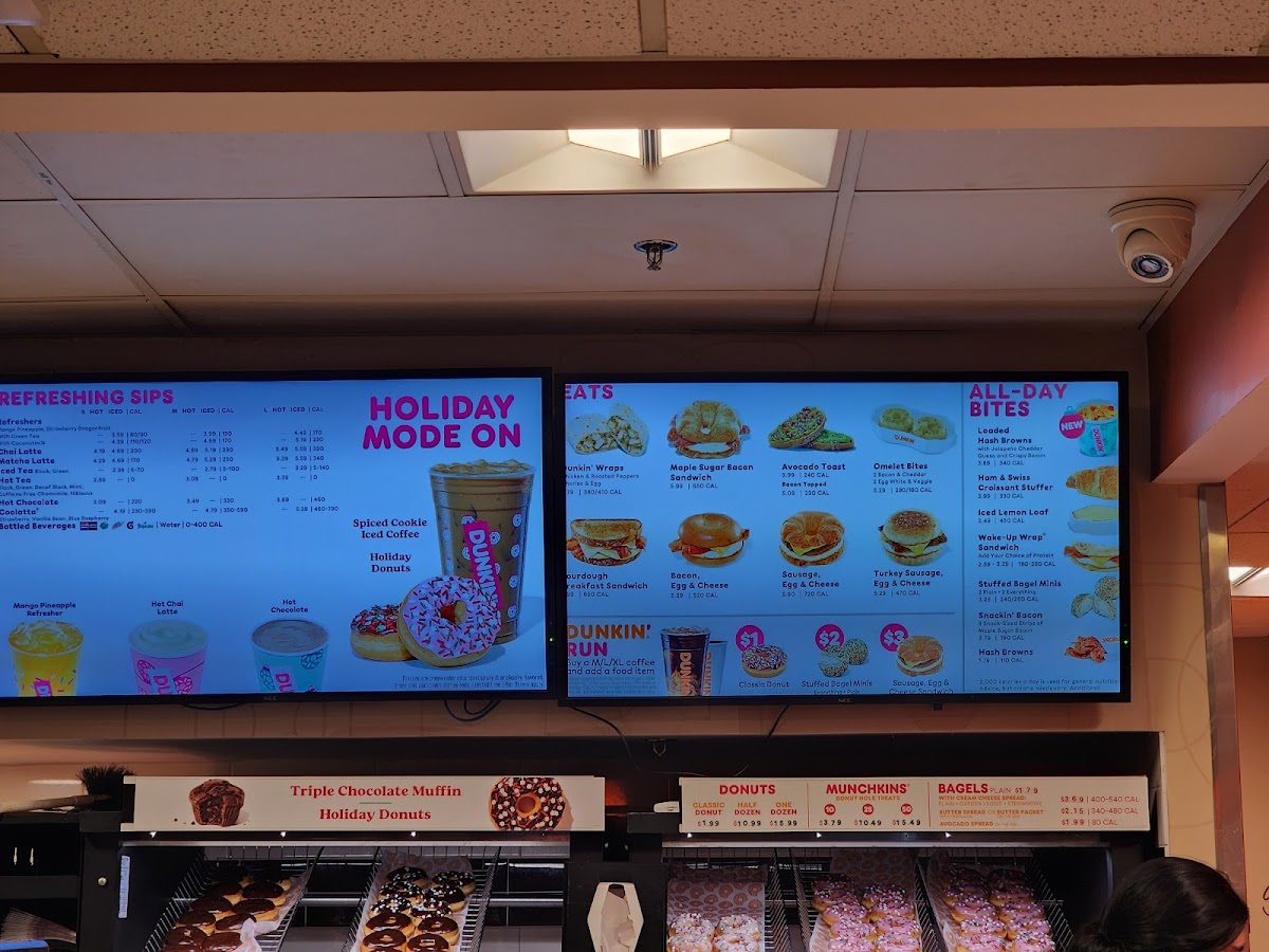 Dunkin' Photo Menu 2